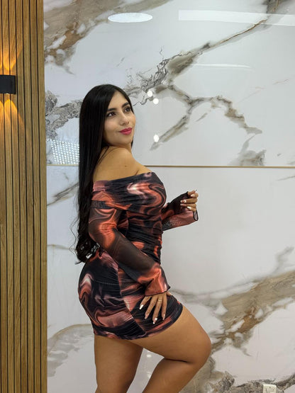 Vestido bandeja MAYA TEX + Envió Gratis 💖 Pago Contra Entrega 🚚