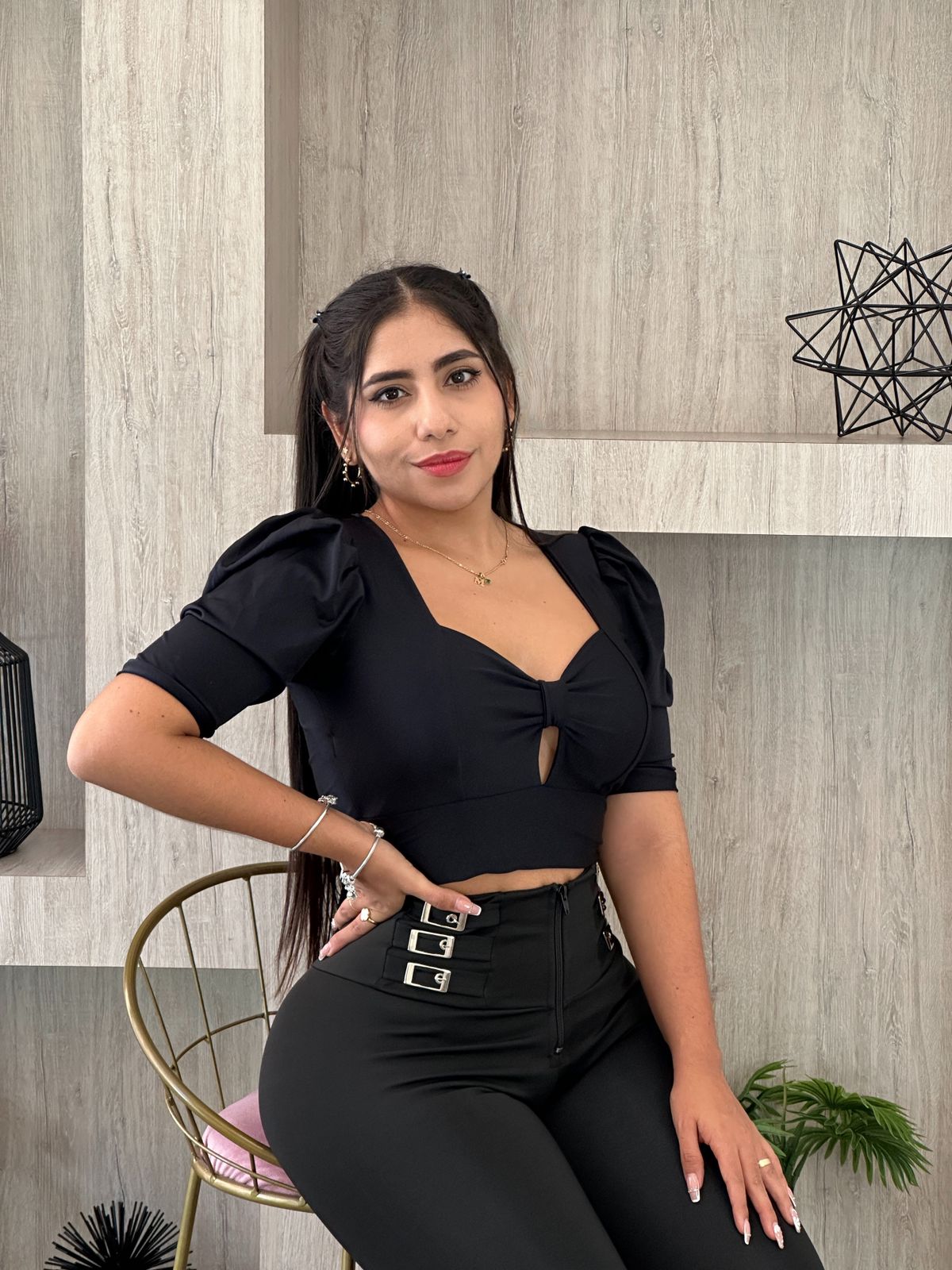 ⭐BLUSA COPA AMARRE DESTELLANTE⭐