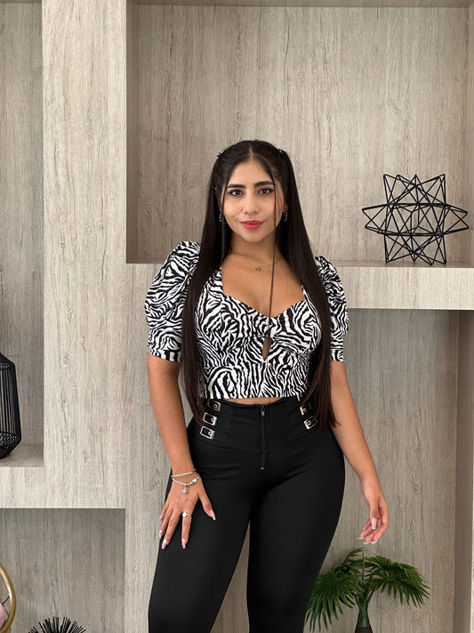 ⭐BLUSA COPA AMARRE DESTELLANTE⭐