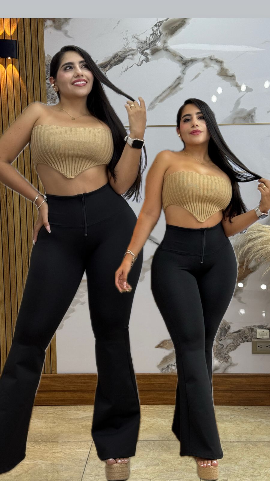Leggings Clásico Bota Campana Envio Gratis ⭐ pago Contra Entrega